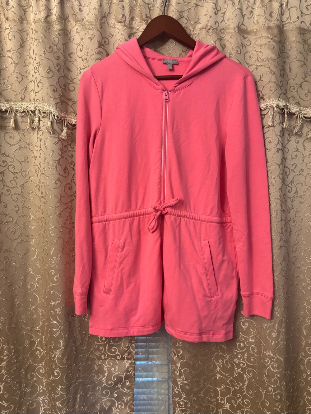 T by Talbots Pima Terry Hooded Jacket- Small